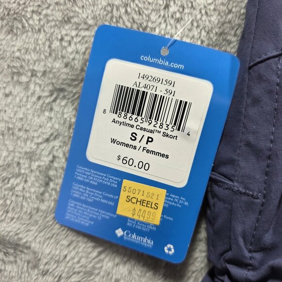 Columbia Skort Womens Small Anytime Casual Omni-Shield Active Fit Outdoor Golf - Picture 8 of 10